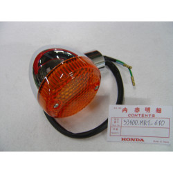 Clignotant avant droit Honda VT600C 88/97 - Réf. 33400MR1610