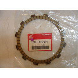 Disque garni embrayage Honda CX500 CX650ED | Réf. 22201415306