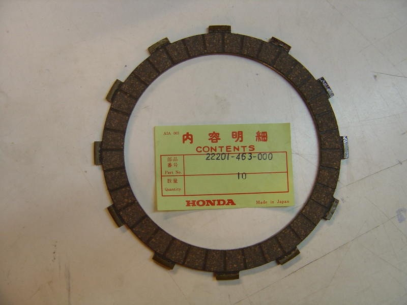 Disque garni embrayage Honda GL1100 GL1200 CX500 Turbo