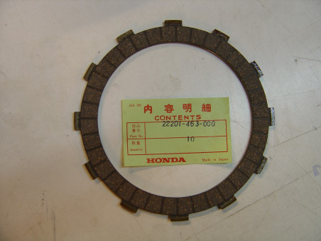 Disque garni embrayage Honda GL1100 GL1200 CX500 Turbo