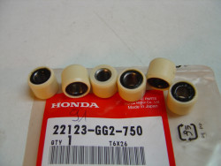 Kit rouleaux de variateur de SH50 96-98 X8R50 1998 HONDA 22123-GG2-750