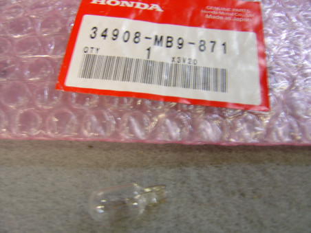Ampoule coin 12V 1,7W Honda - Réf. 34908MB9871
