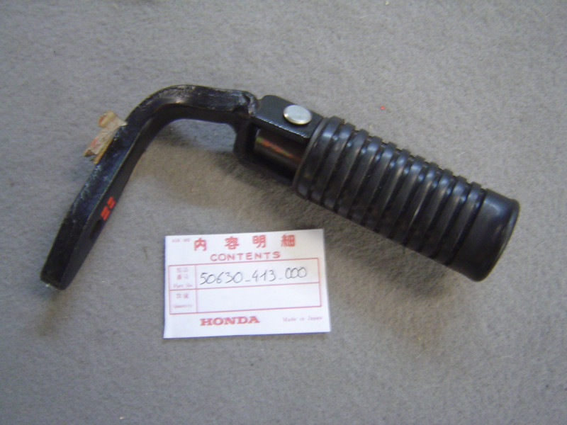 Repose-pied avant droit Honda CB250-400 TI TII | 50630413000