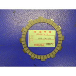 Disque garni embrayage Honda CR125 85-86 réf. 22201KA3760