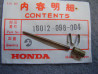 Kit Aiguille Carburateur Honda ST70 1970-1979 | Réf. 16012-098-004