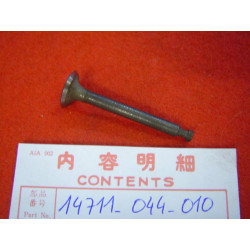 Soupape admission de P50 PC50 idem 14711044680 HONDA 14711-044-010