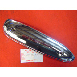 Protection chromée échappement Honda CF50 Chally – Réf. 18350124740