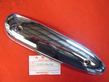 Protection chromée échappement Honda CF50 Chally – Réf. 18350124740