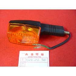 Clignotant AV gauche Honda MTX125RG/RH - Réf. 33450KS3900