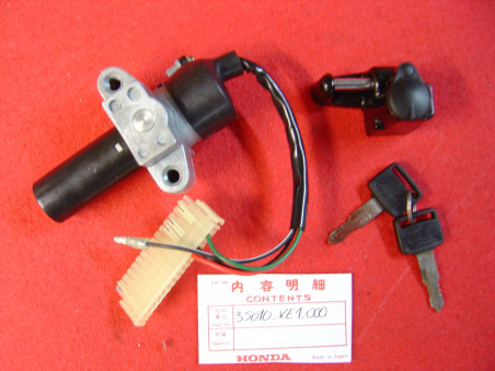 Kit Contacteur Clefs Serrures Honda MTX125 MTX200 - 35010KE1000