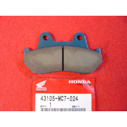 Plaquette de frein AR Honda - Réf. 43105MC7024