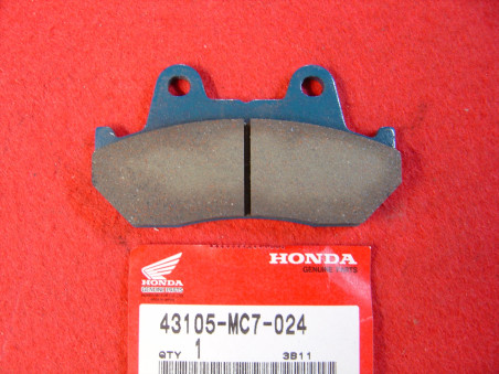 Plaquette de frein AR Honda - Réf. 43105MC7024