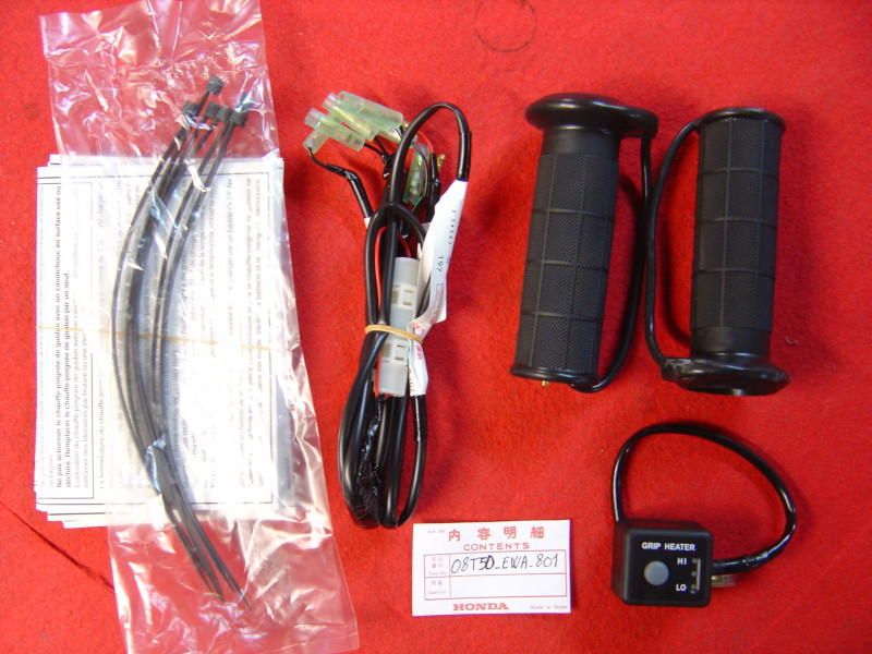 Kit Poignées Chauffantes 12A Honda – Réf. 08T50EWA801