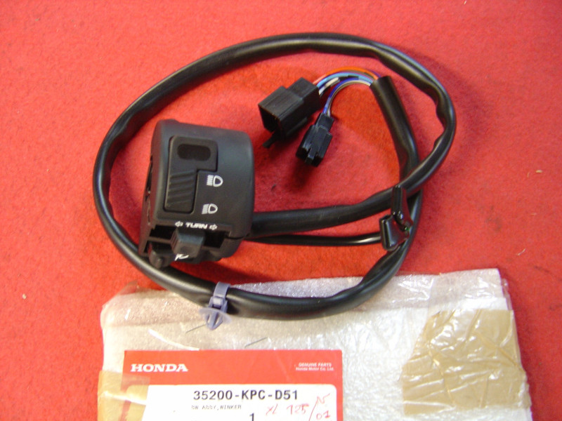 Commodo Gauche Honda XL125V 2007-2016 | Réf. 35200KPCD51