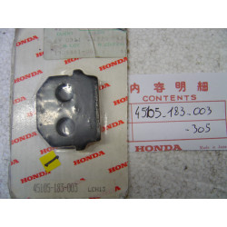 Plaquette de frein A Honda MB80SZ - Réf. 45105183003