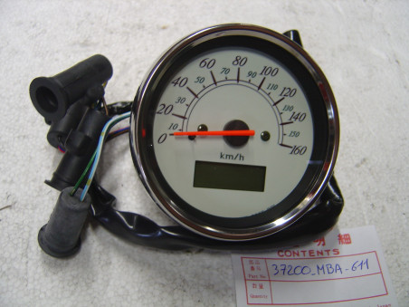Compteur de vitesse KM/H Honda VT750C 98/01 - Réf. 37200MBA611