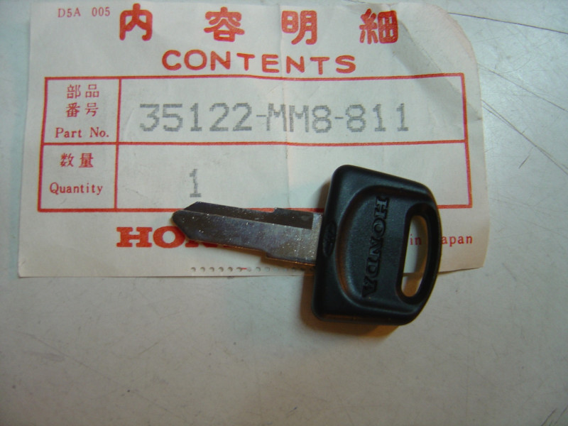 Ébauche Clé Contact N°2 Honda 35122-MM8-811