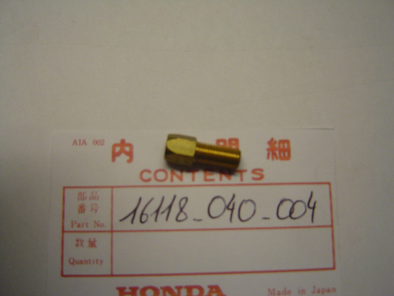 Vis réglage câble de gaz carburateur Honda – Réf. 16118040004