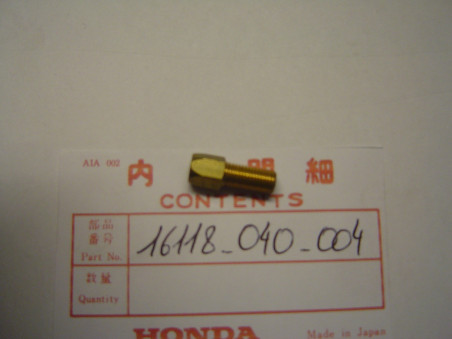 Vis réglage câble de gaz carburateur Honda – Réf. 16118040004
