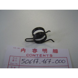 Ressort rappel repose-pied Honda MT50 MT80SA | 50617167000