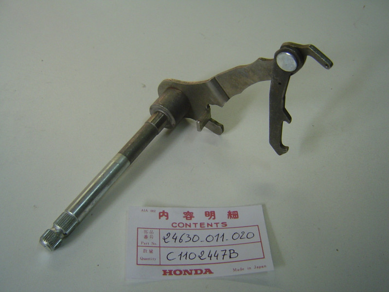Axe de sélecteur Honda C115 CA110 C110 – Réf. 24630011020