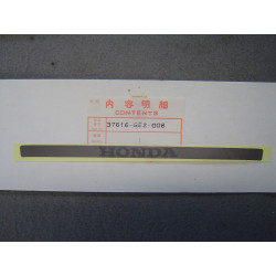 Décor autocollant compteurs Honda MBX80 MBX50 – Réf. 37616GE2003