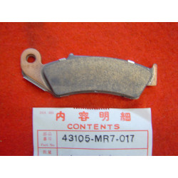 Plaquette Frein AR Honda 43105-MR7-017 | Pièce Honda
