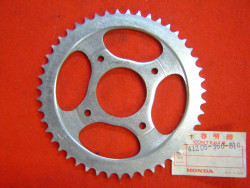 Couronne acier 47dts de CR125M Elsinore
