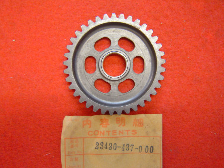 Pignon 1ère vitesse 37dts boîte Honda XL125S - Réf. 23420437000