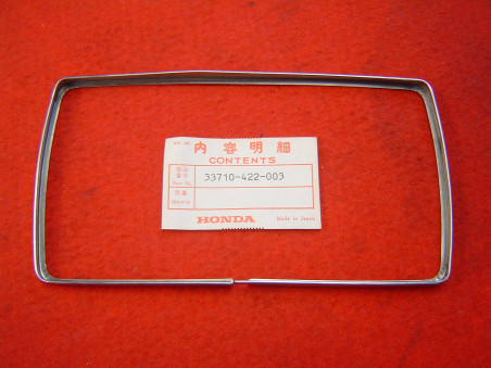 Cerclage inox cabochon feu arrière Honda CB750 CB900 CB1100