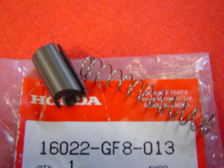 Boisseau carburateur Honda QR50 + ressort | Réf. 16022GF8013