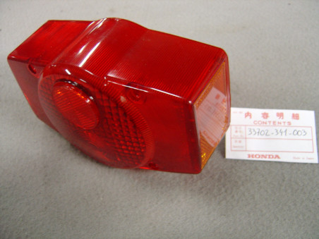 Cabochon feu arrière Honda CB550 CB750 – Réf. 33702341003