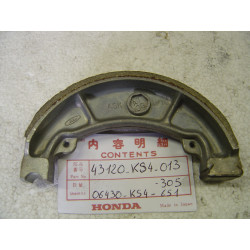 Mâchoire de frein arrière Honda – Réf. 43120KS4013