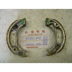Mâchoires de frein Honda XR80R TL125 TLR200 – Réf. 45120KJ2003