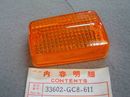 Cabochon clignotant AR Honda C90 NH50 NH80 - Réf. 33602GC8611