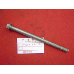 Axe roue avant Honda CB125S référence 44301-107-000