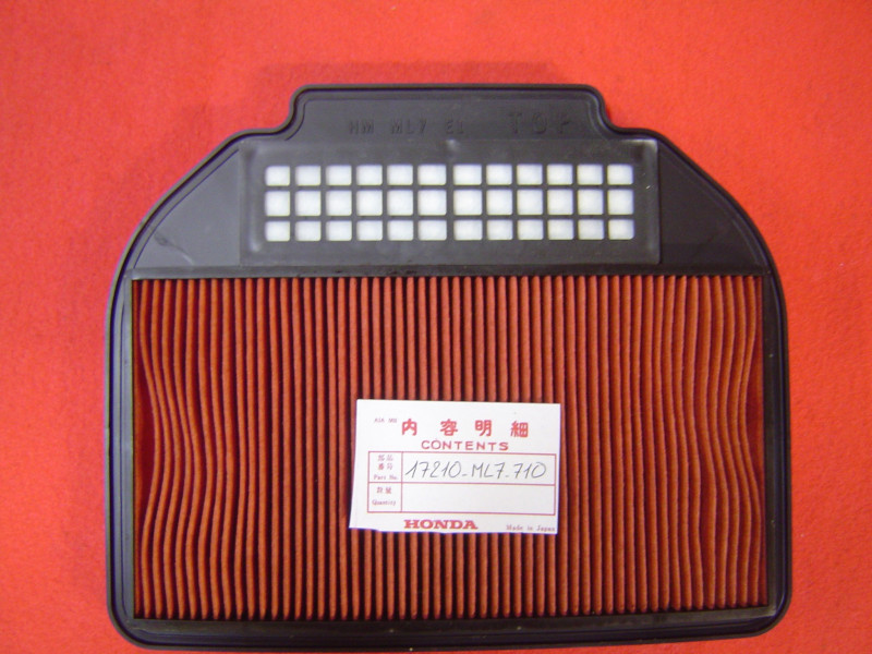 Filtre à air Honda VFR750 1986 USA – Réf. 17210ML7710