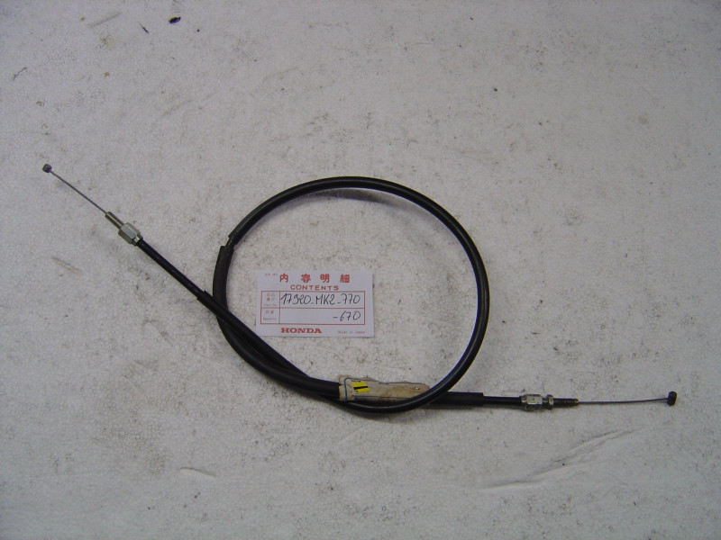 Câble de gaz retour Honda XR600R 85-87 – Réf. 17920MK2770