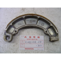 Mâchoire Frein Arrière Honda CB450 CB500 CB550 | Réf. 43120458670