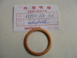 Joint d'échappement adaptable divers modèles ex CB250-350 CB250-360G XL250M