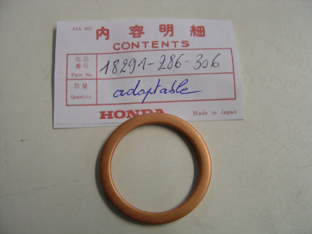 Joint d'échappement adaptable Honda CB CX GL - Réf. 18291286306A