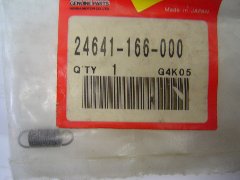 Ressort biellette axe sélecteur Honda MTX50 NSR50 CBR900