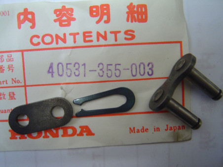 Attache rapide chaîne Honda 40531-355-003 SL125S NX125 XL125S