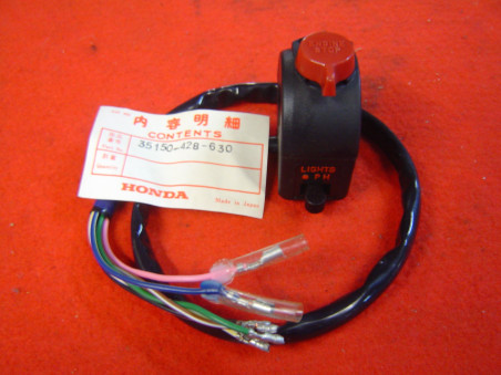 Commodo droit Honda XL500SA XL250SA Suède – Réf. 35150428630