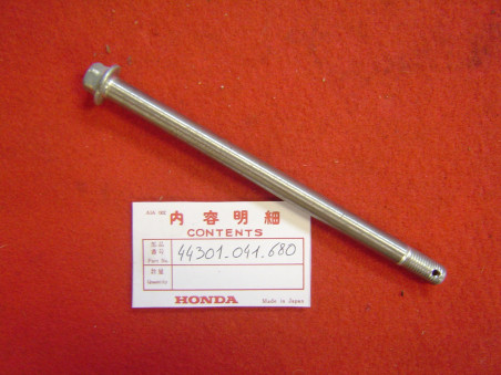 Axe de roue avant Honda C50 C70 C90Z – Réf. 44301044680