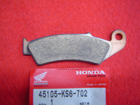 Plaquette frein avant Honda XR200R XR600R 45106KS6702