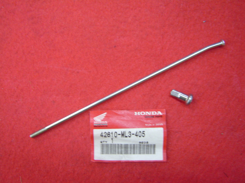 Rayon + écrou roue Honda CR500 197mm - Réf. 42610ML3405