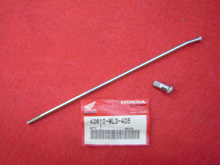 Rayon + écrou roue Honda CR500 197mm - Réf. 42610ML3405