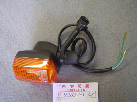 Clignotant avant droit + support Honda MTX125 MTX200 – Réf. 33300KE1762