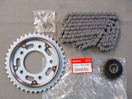 Kit chaîne transmission 15x40 Honda CB500 94 - Réf. 0640L-MY5-100